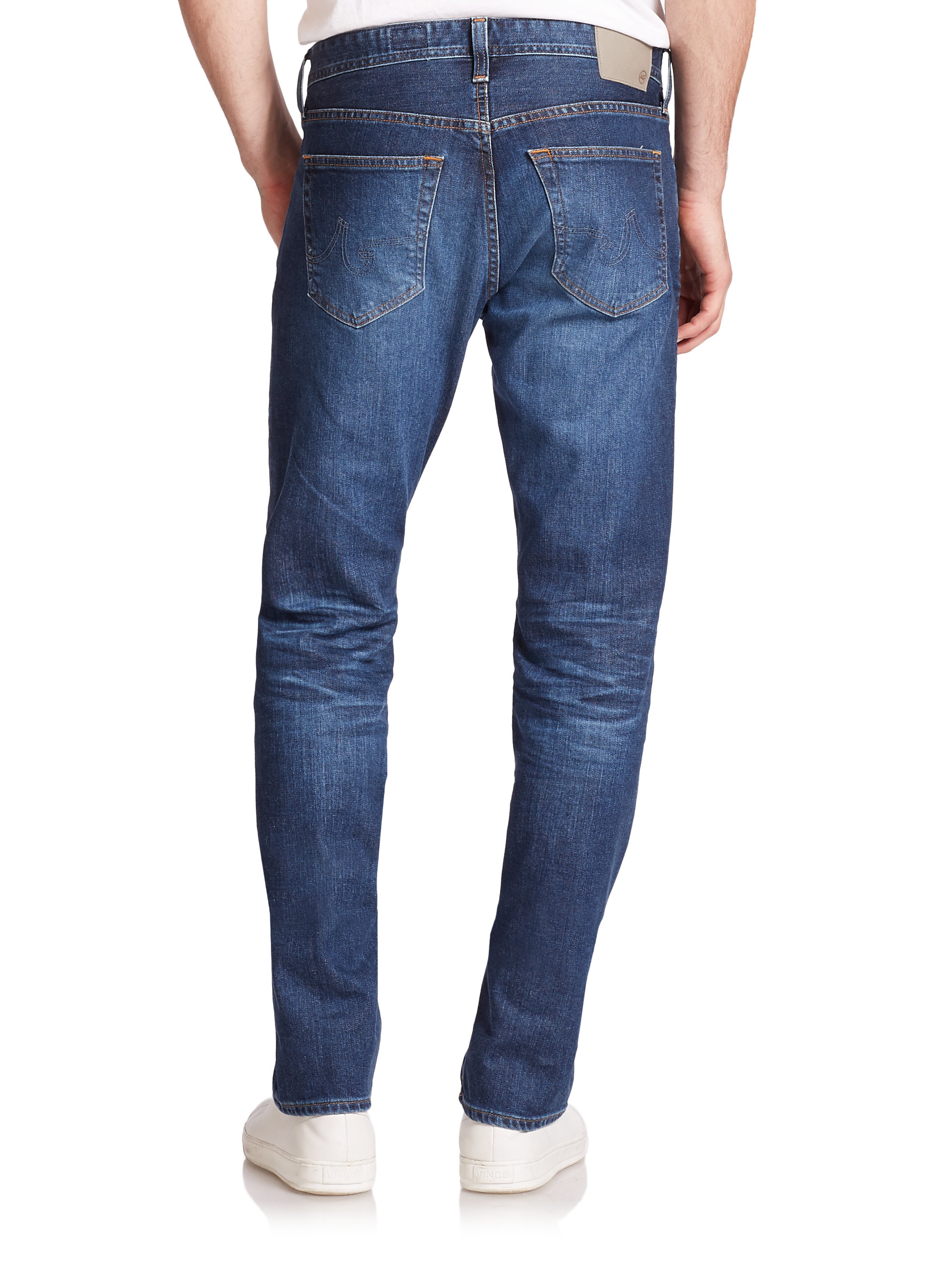 Lyst - Ag Jeans Matchbox Slim-straight Jeans in Blue for Men