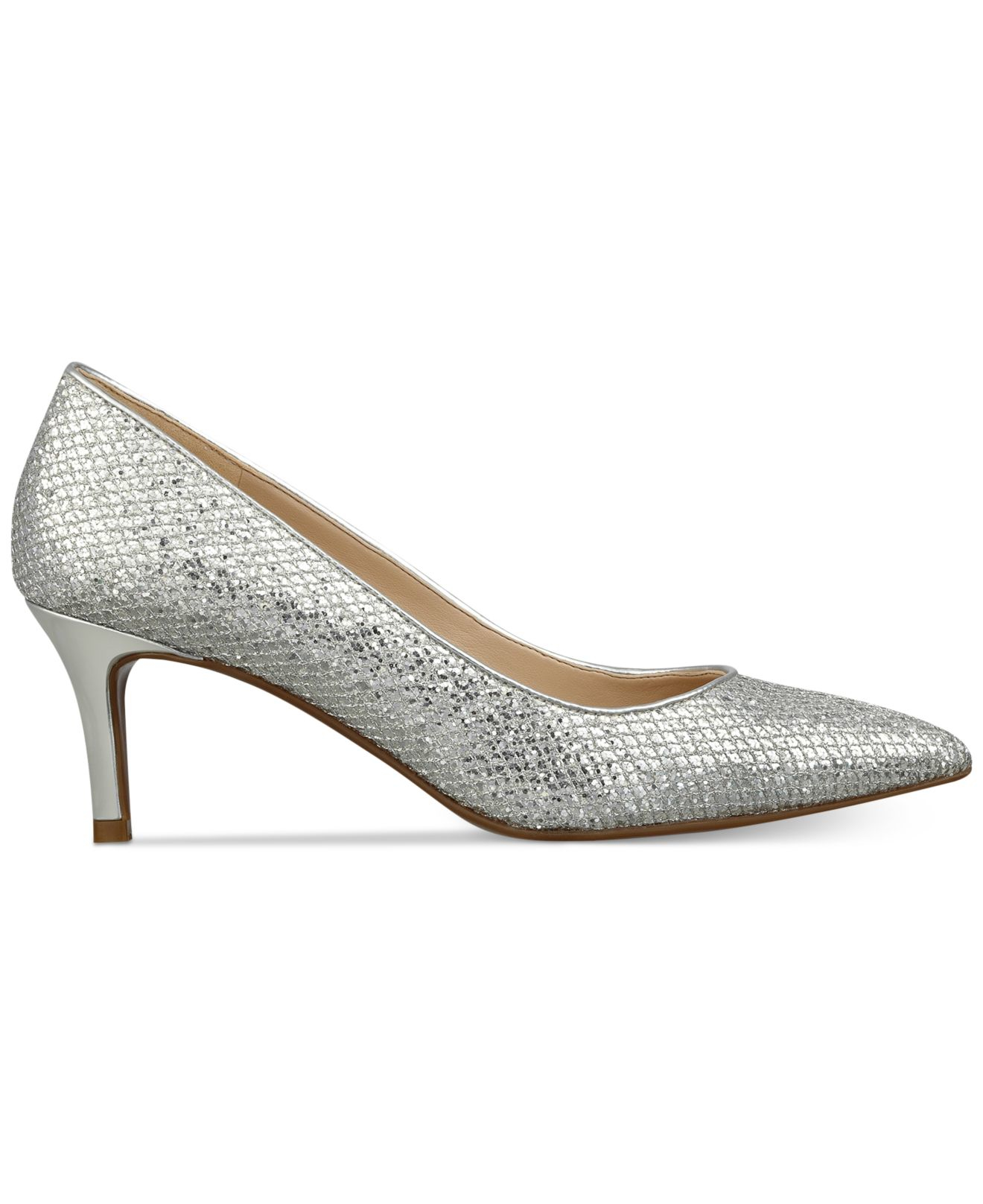 Marc Fisher Milee Pumps in Silver 