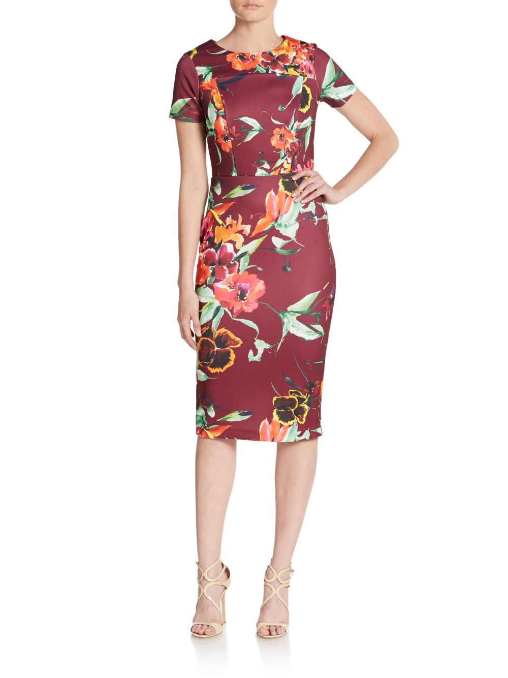 alexia admor floral dress