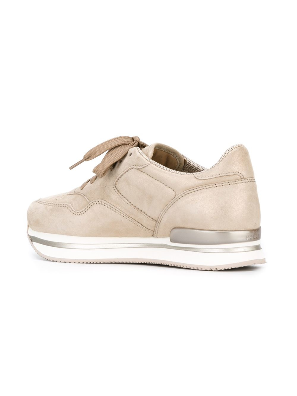 Hogan SNEAKERS H222 BEIGE - Scarpe Sneakers basse Donna 320,00 €
