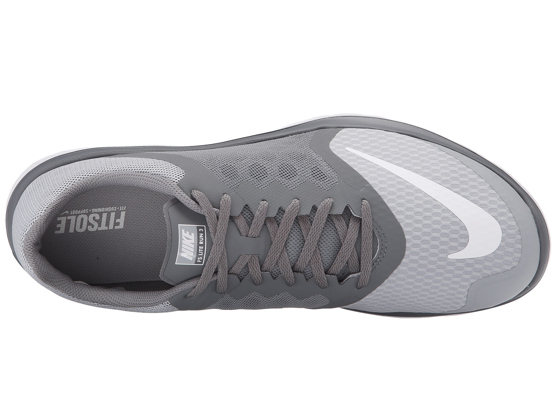 Nike Fs Lite Run 3 in Gray | Lyst