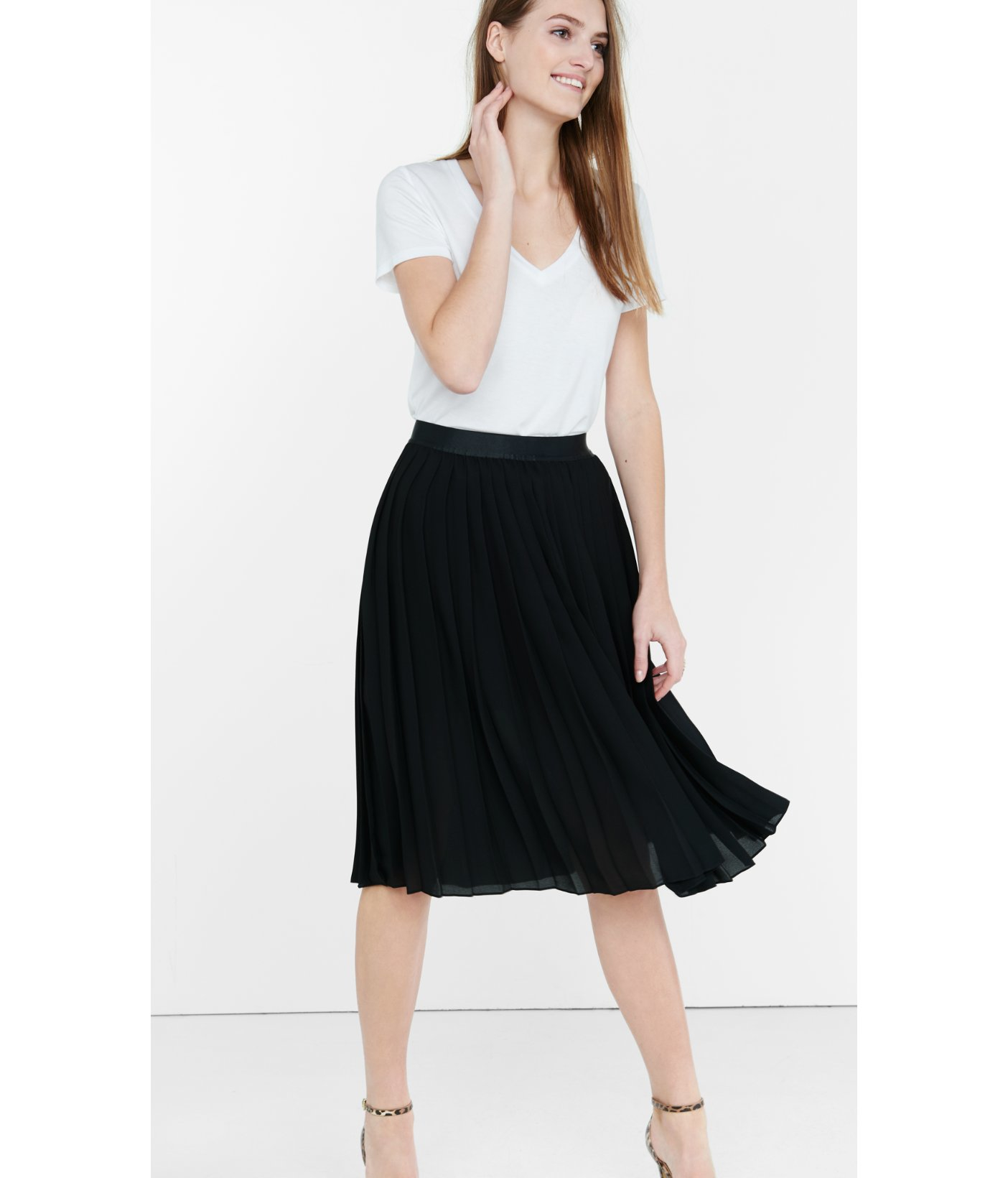 midi skirt express