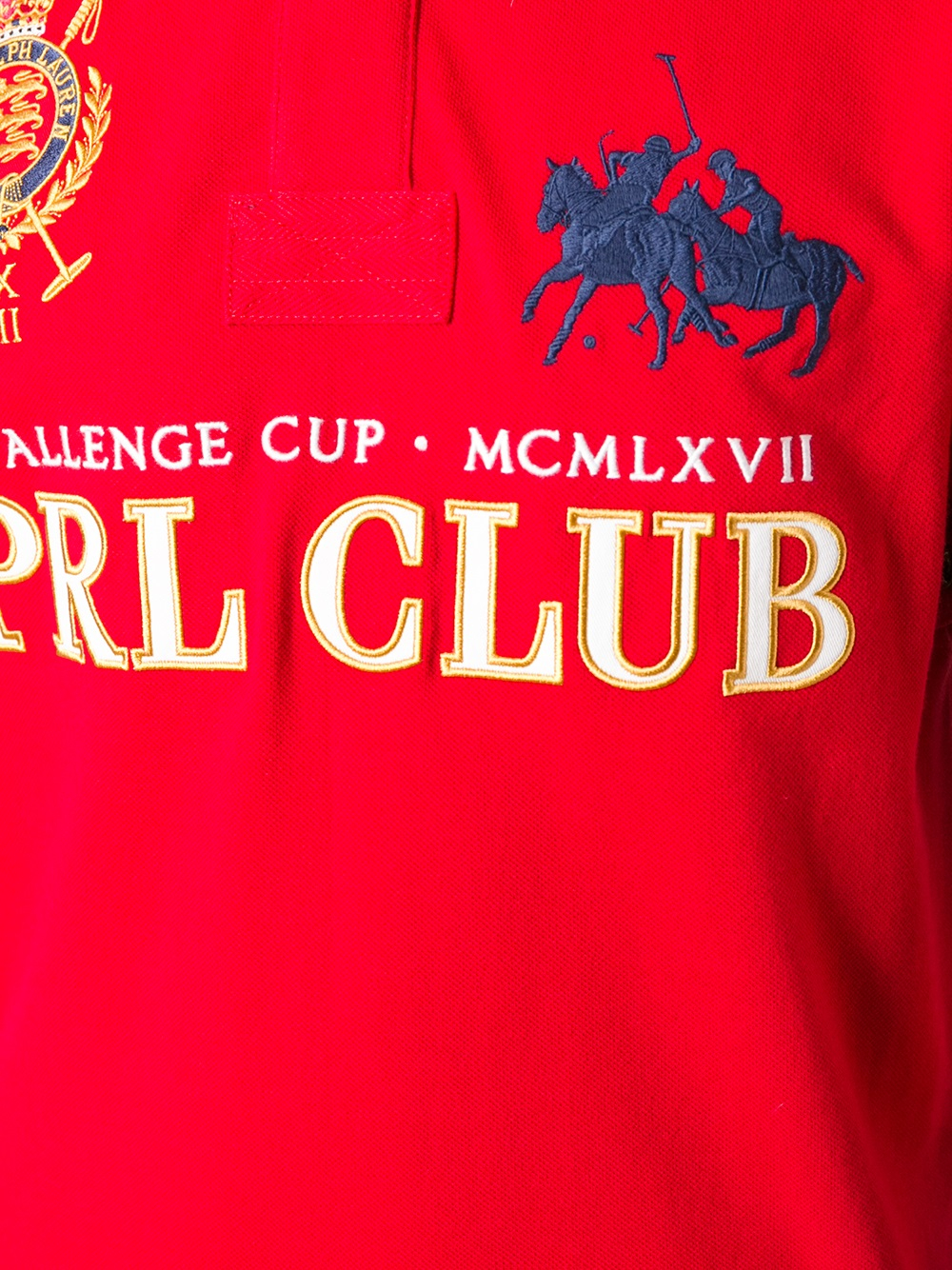 Polo Ralph Lauren Prl Club Polo Shirt in Red for Men | Lyst