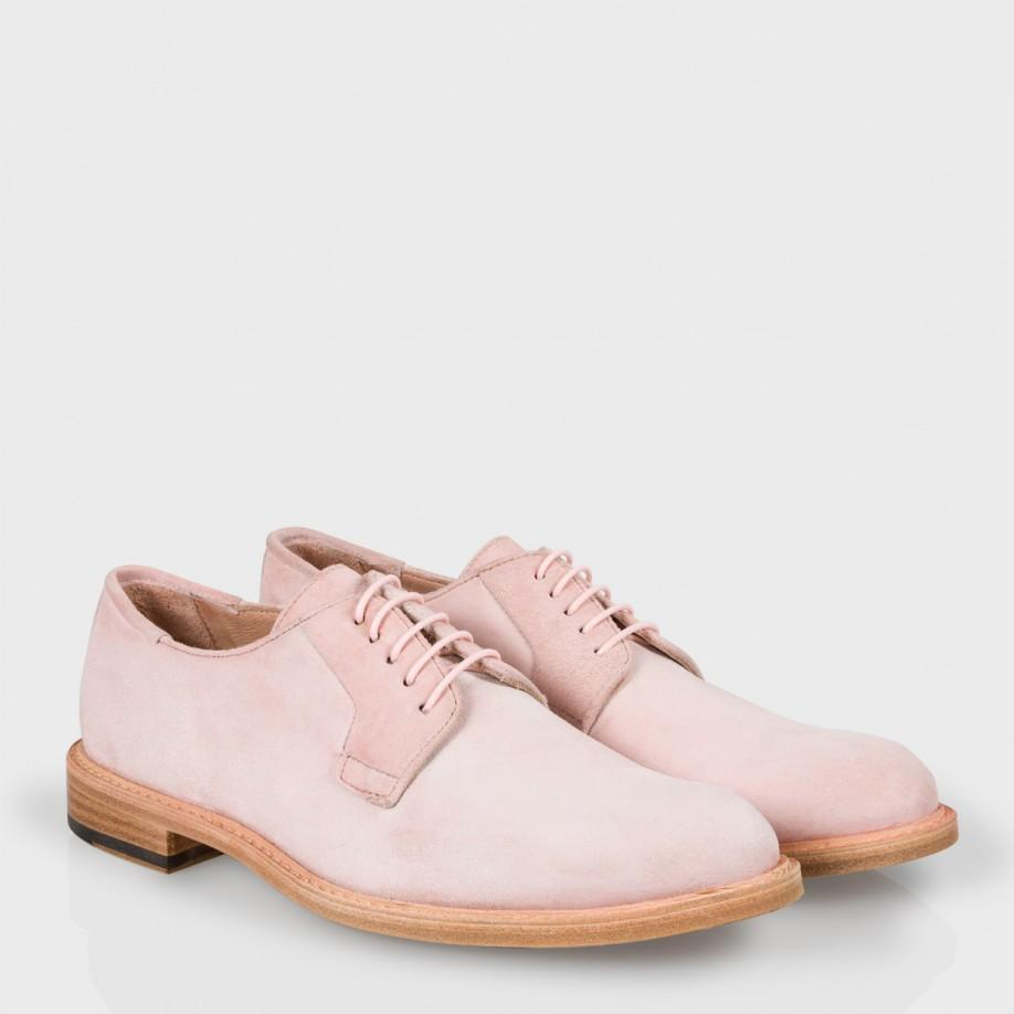pink suede shoes