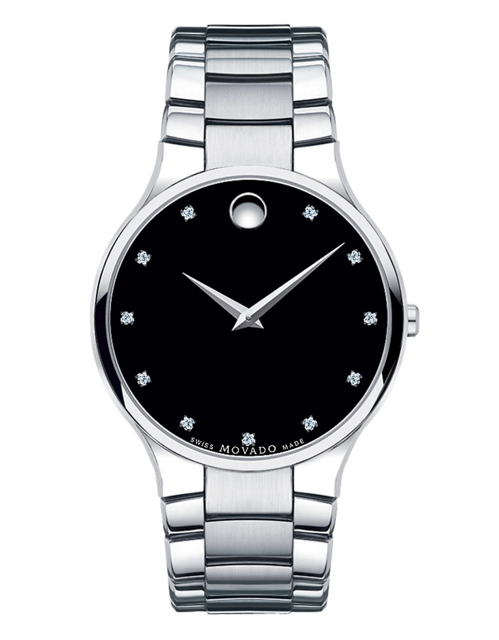 Movado Mens Serio Diamond Watch in Metallic for Men Lyst