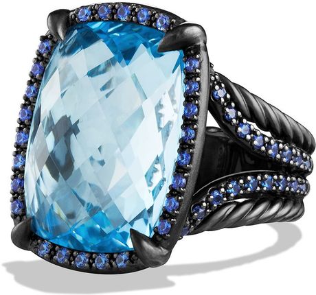 lyst blue fullscreen topaz sapphire yurman ring david
