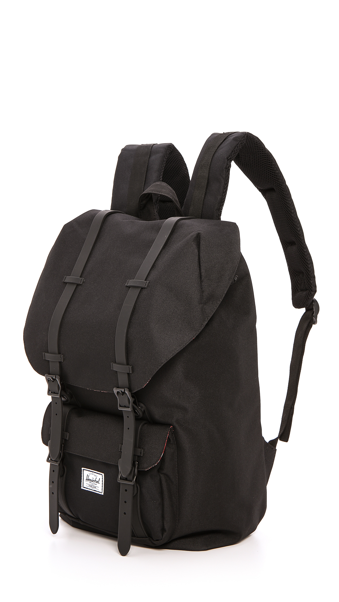 herschel little america backpack black