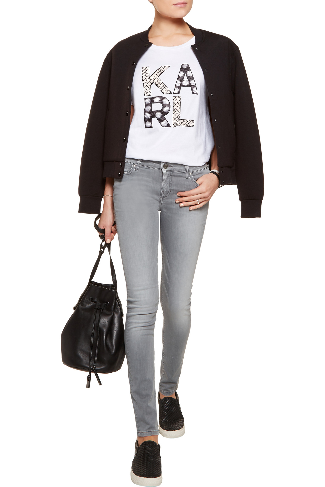 karl lagerfeld skinny jeans