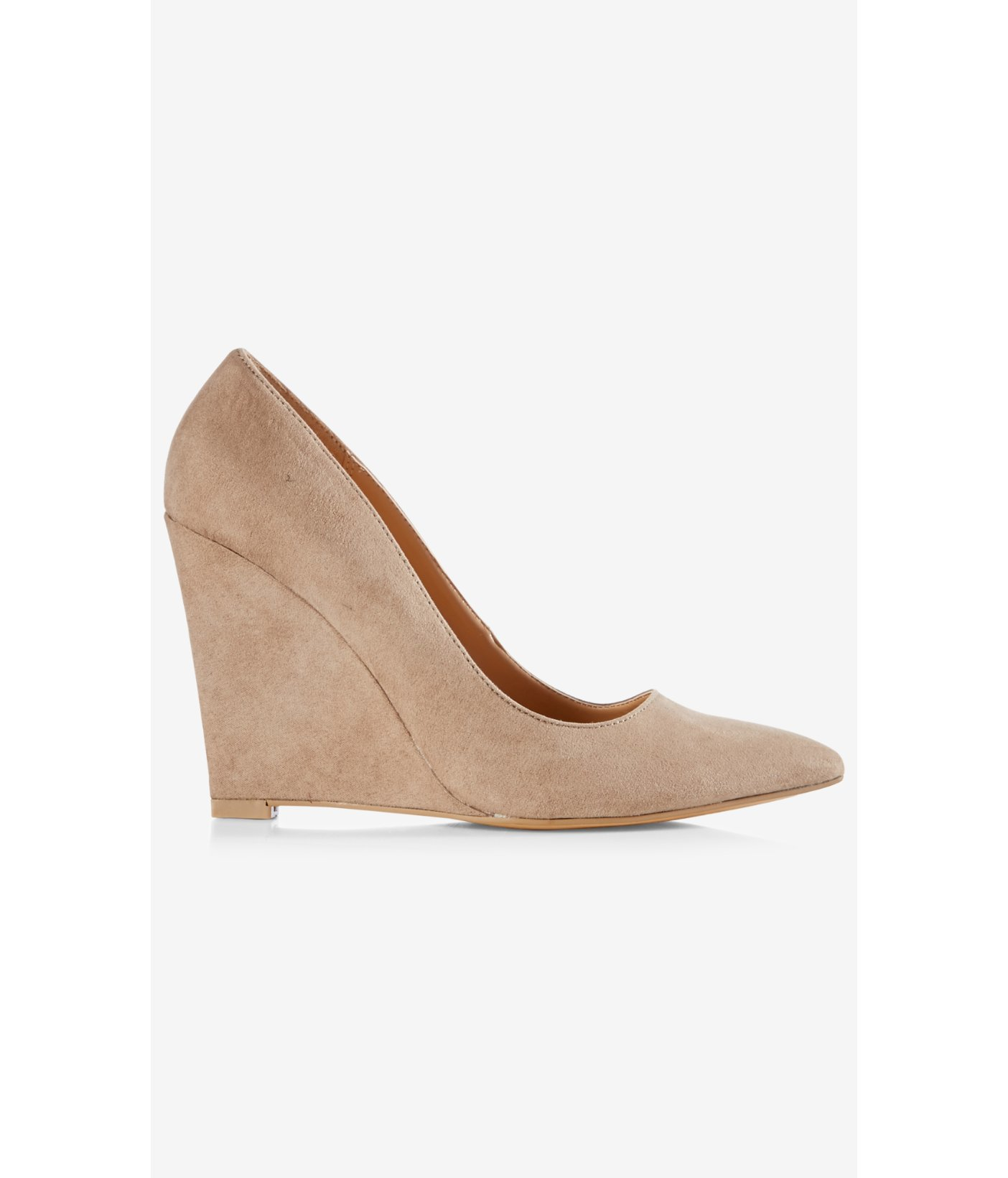 pointed toe wedge shoes