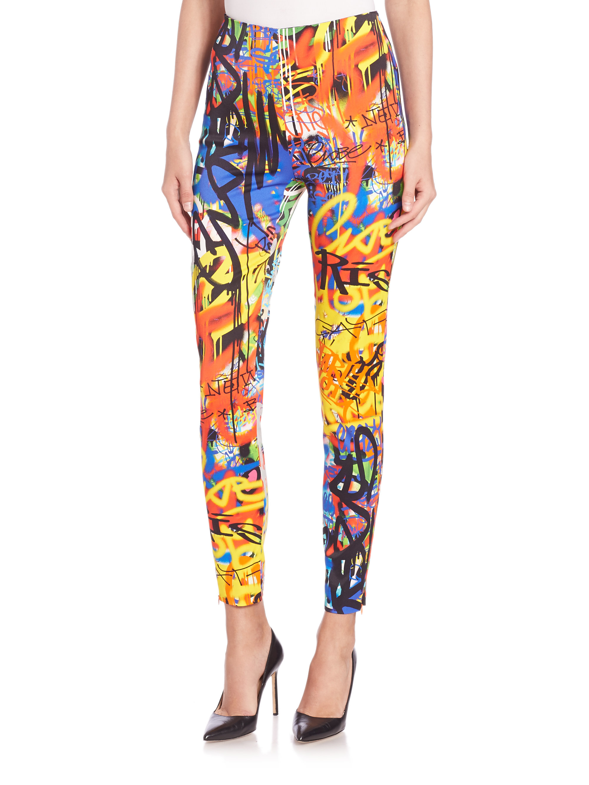 moschino striped pants