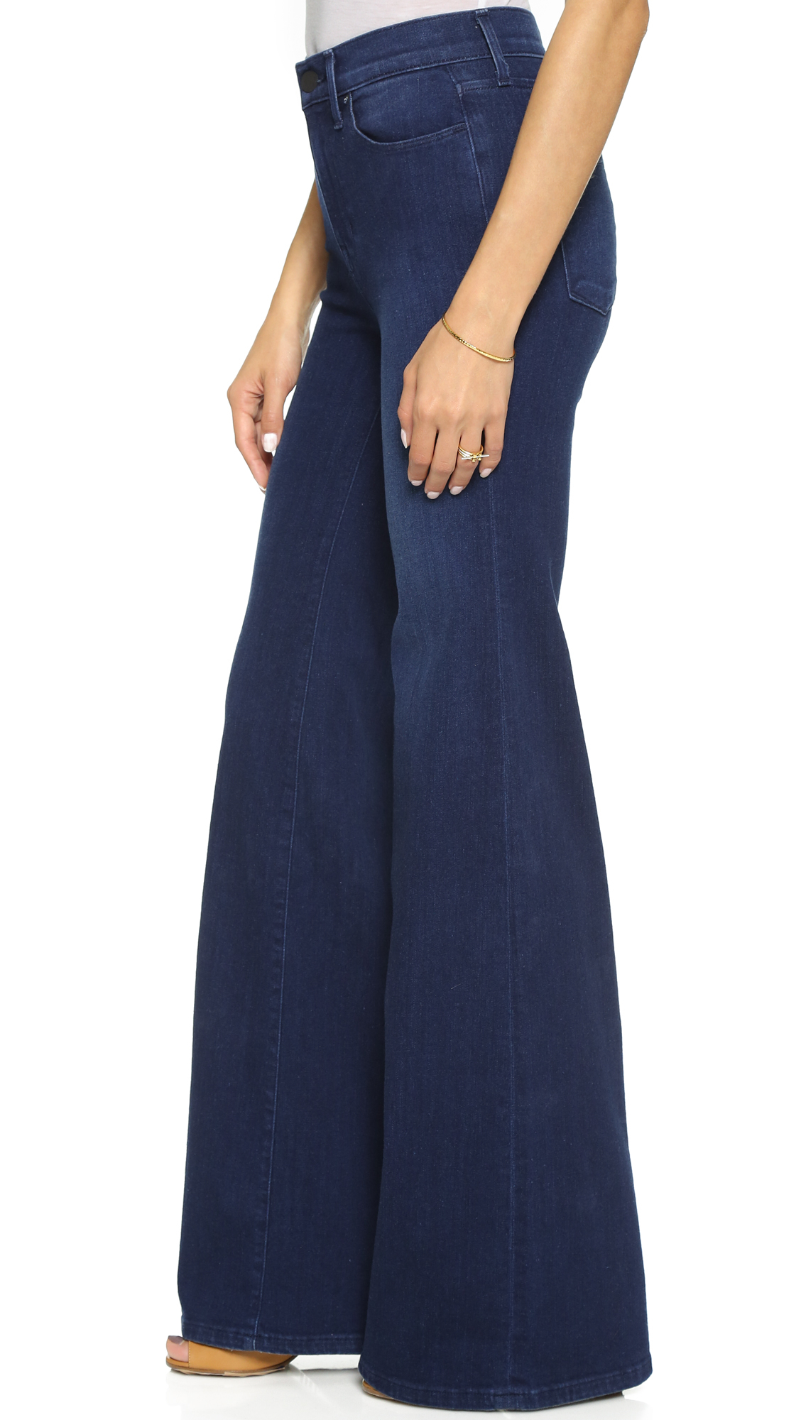 Ayr The High Rise Flare Jeans - Zodiac 