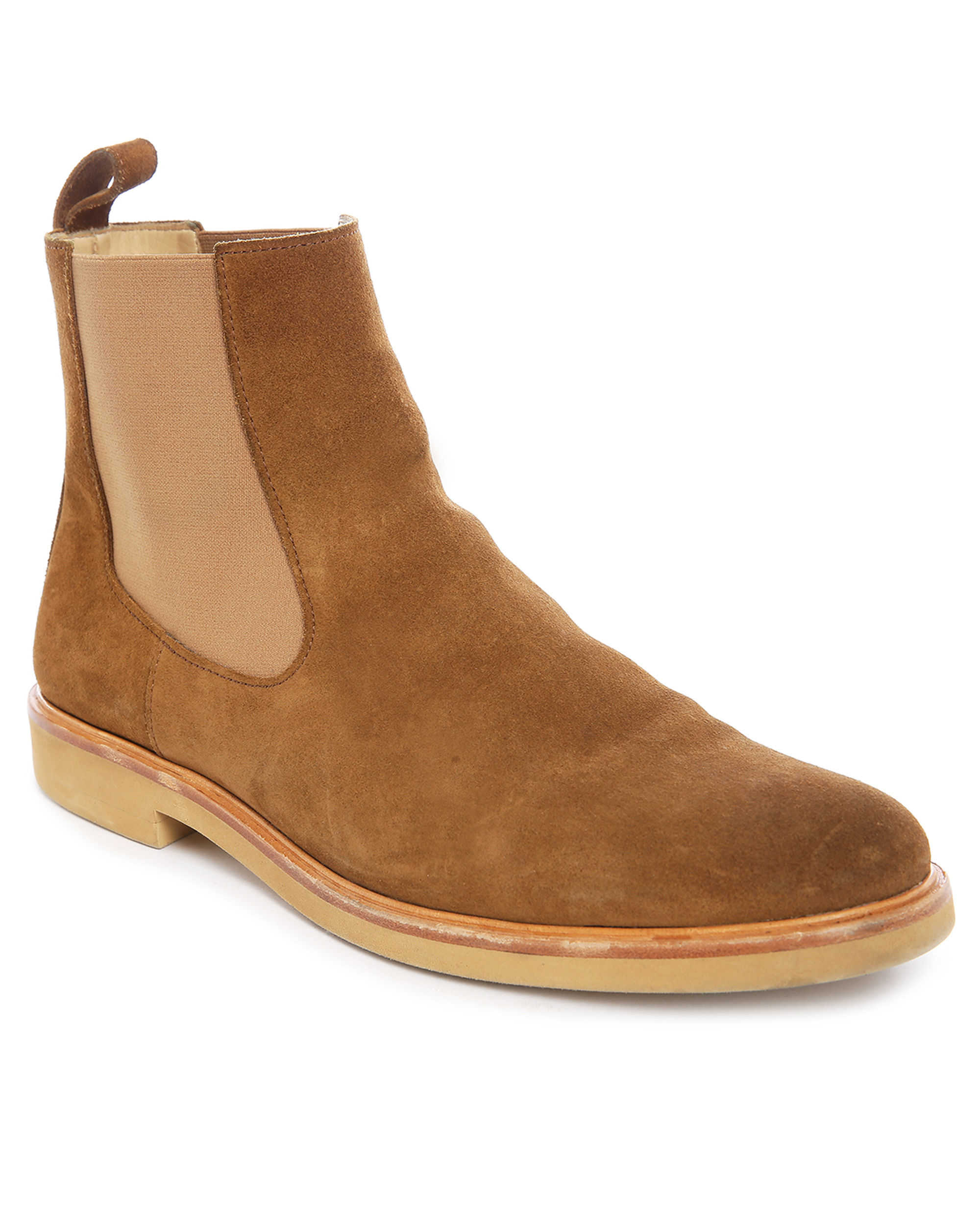 apc mens boots a p c suede chelsea boots in brown for lyst apc mens boots a p c suede chelsea boots in brown for lyst