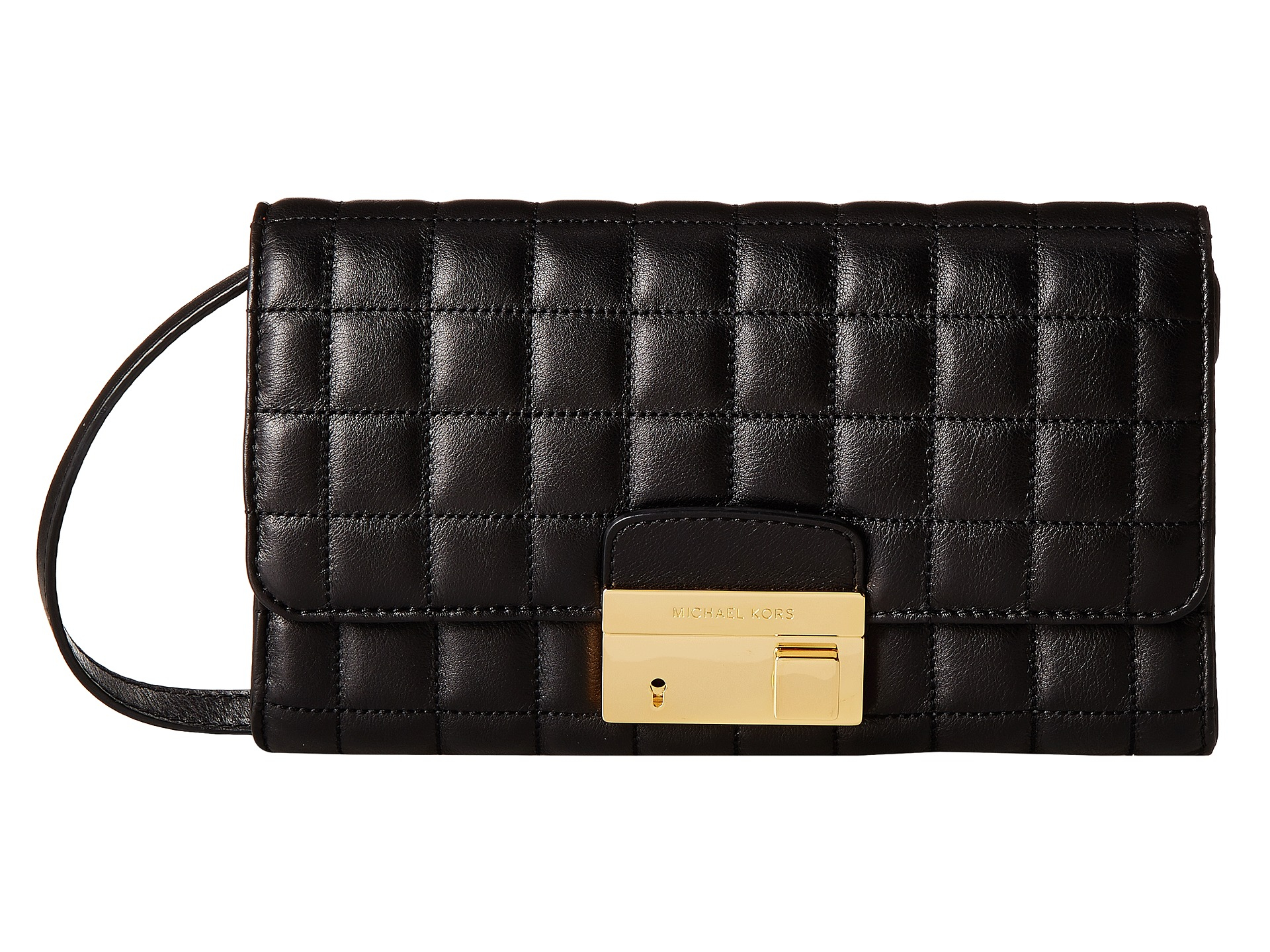 michael kors gia clutch with lock