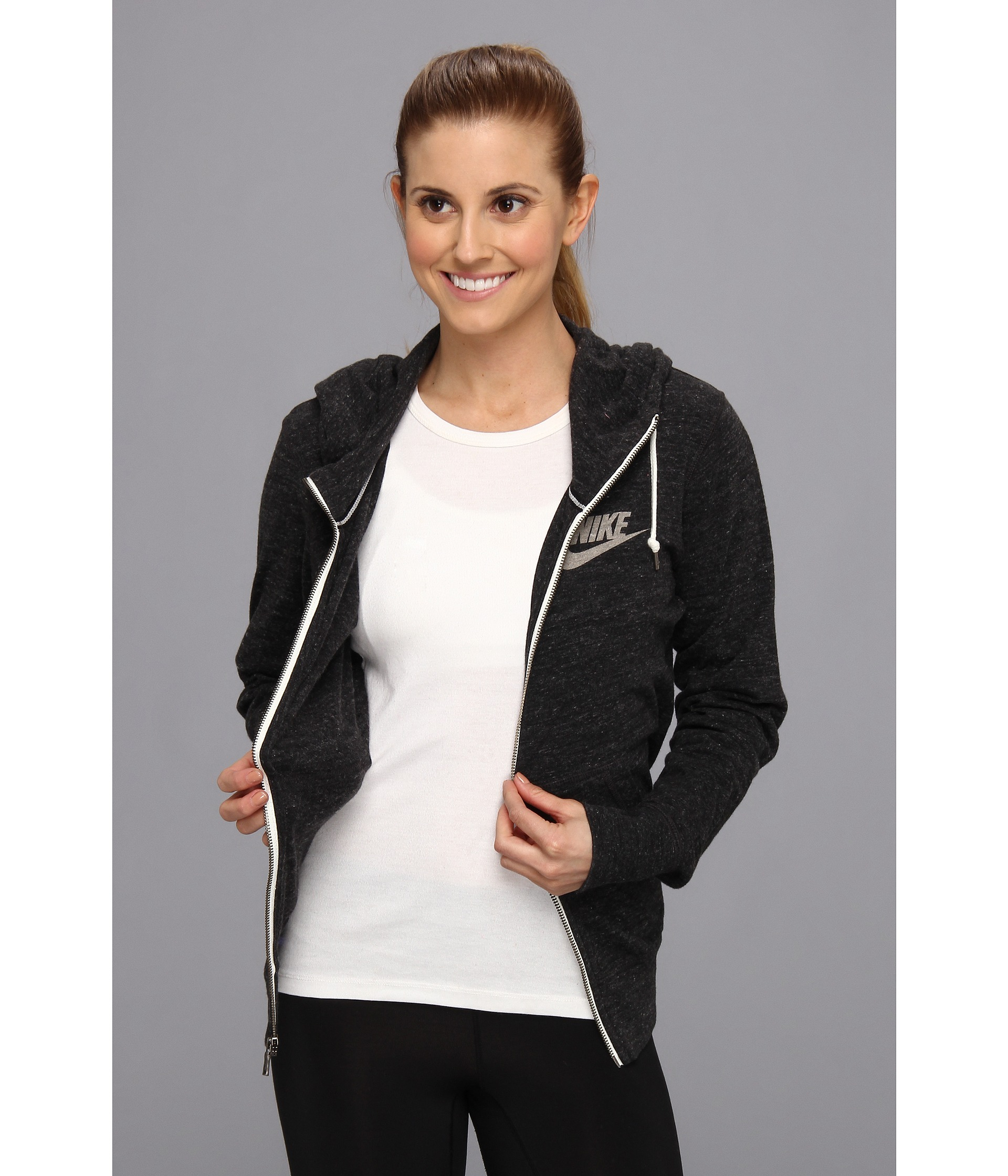 nike gym vintage hoodie ladies