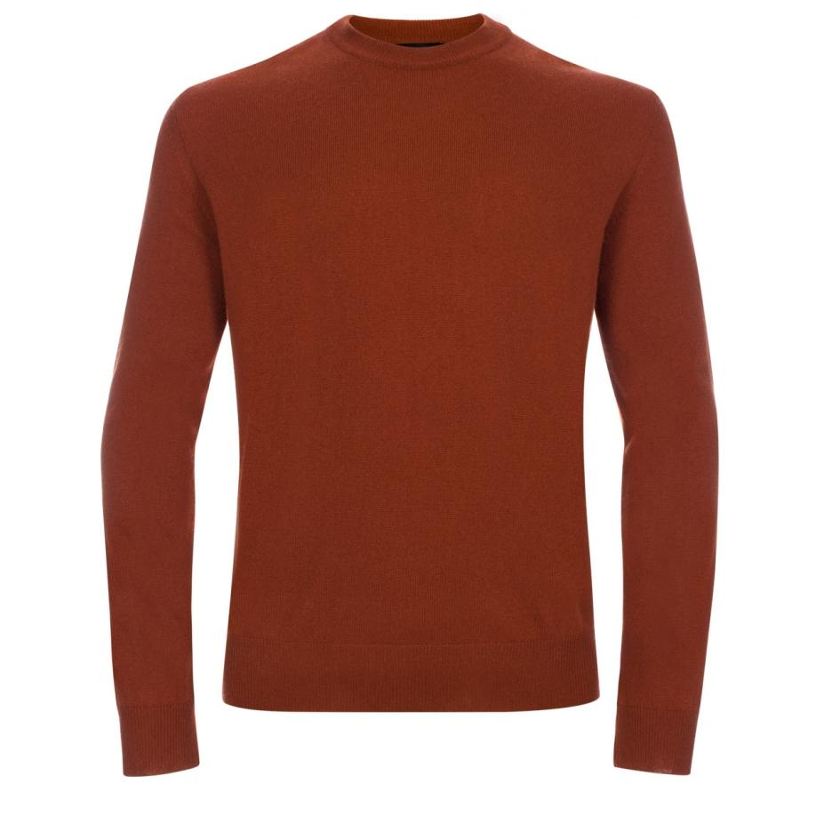 rust cashmere sweater