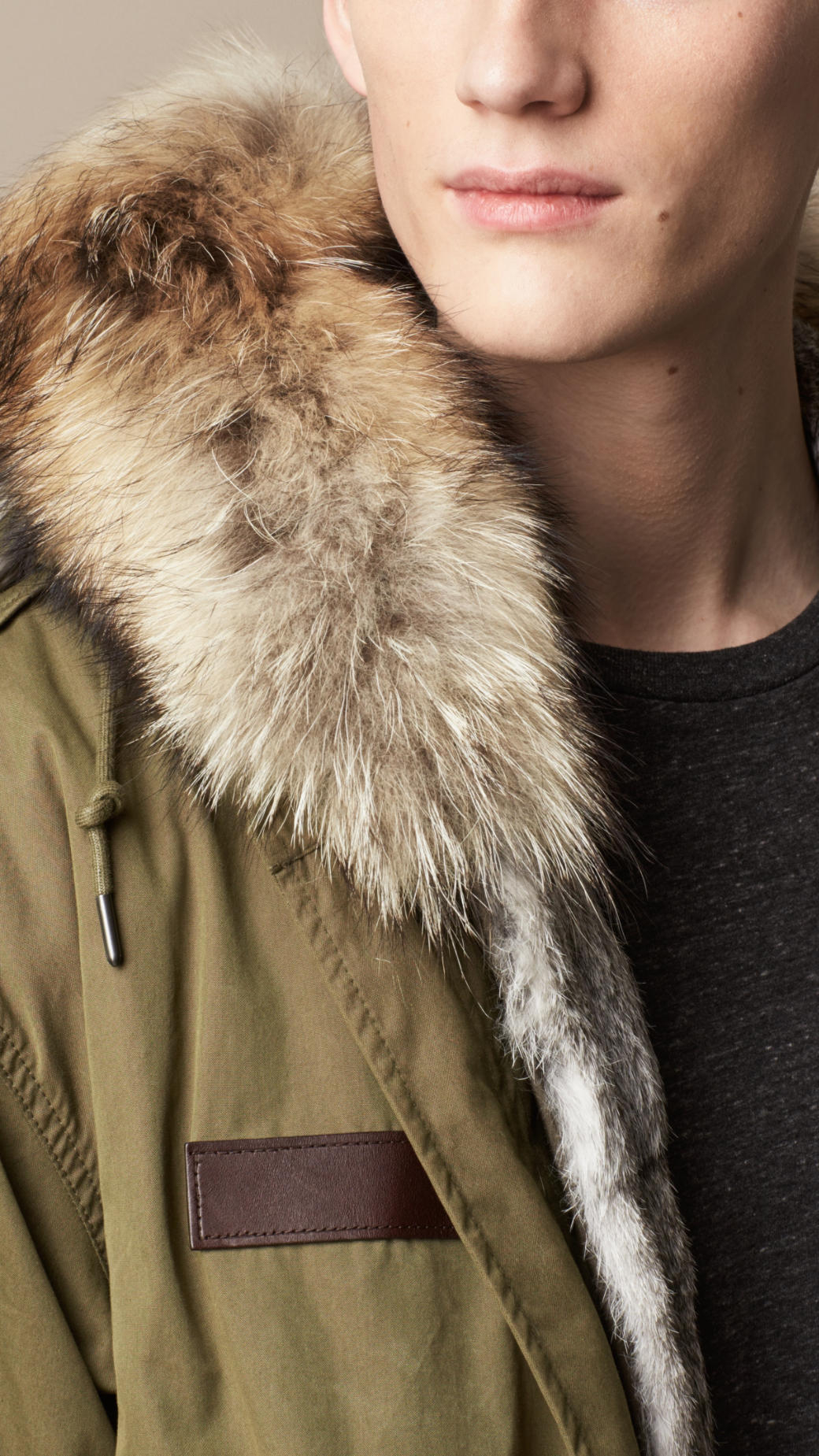 burberry showerproof parka