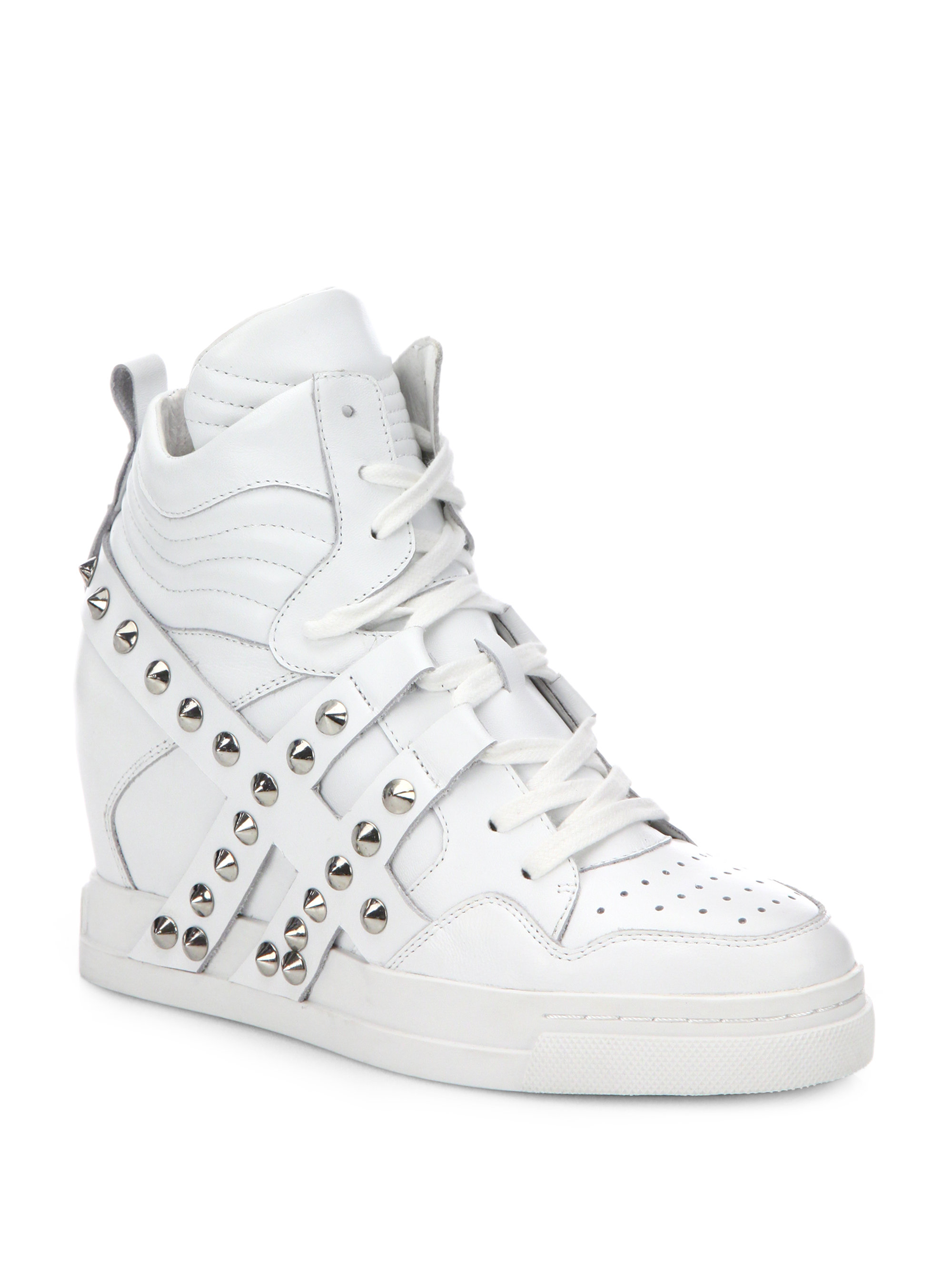 buy black wedge sneakers ash