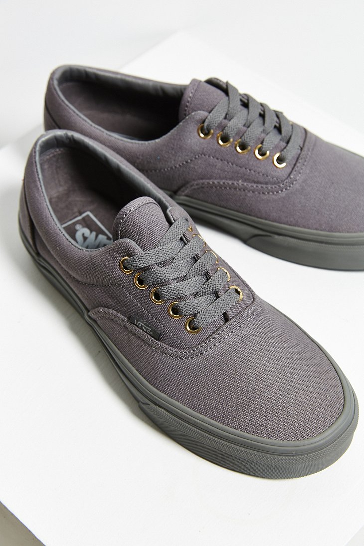 Vans Era Gold Mono Sneaker in Gray | Lyst