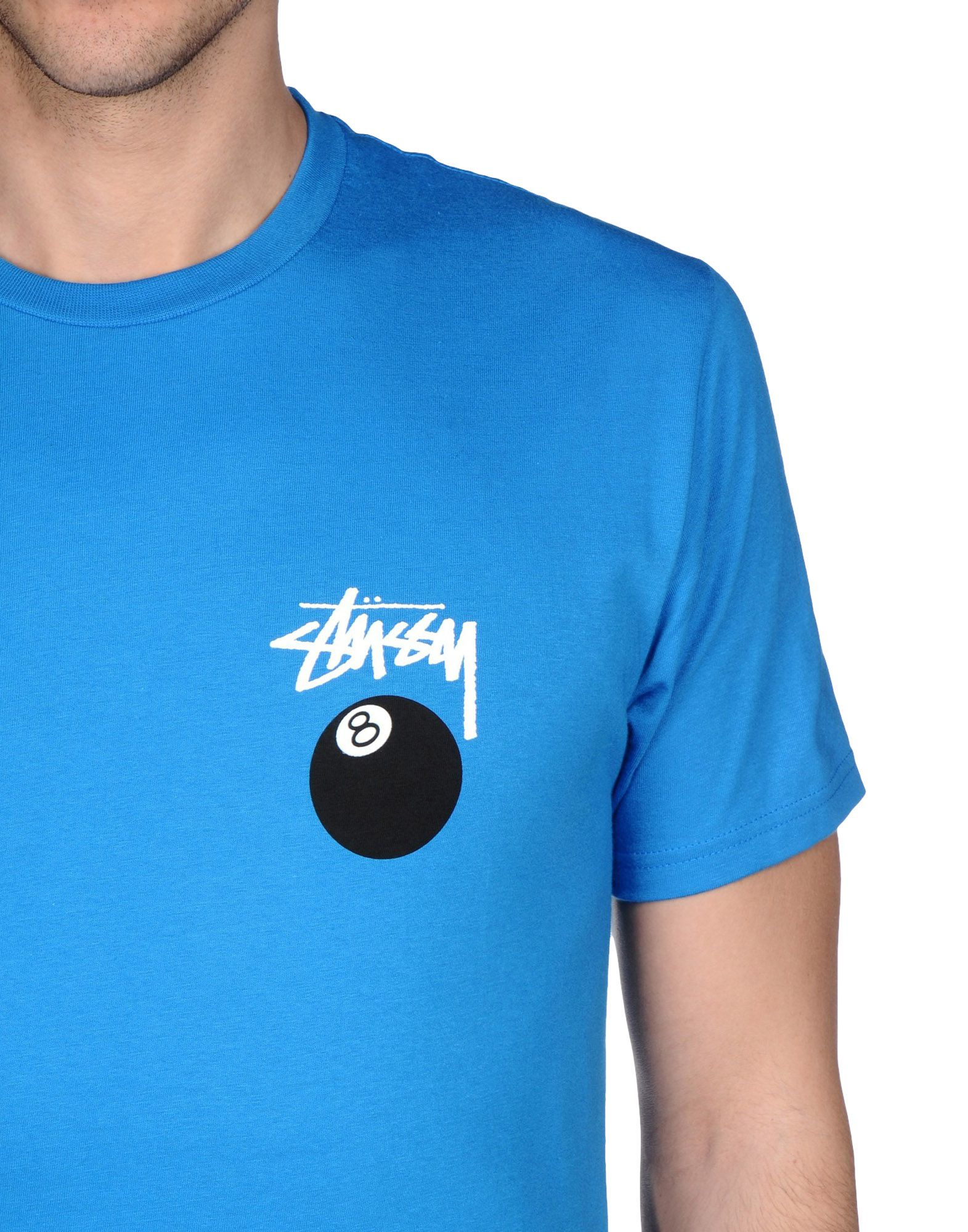 stussy shirt blue