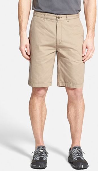 cotton canvas shorts
