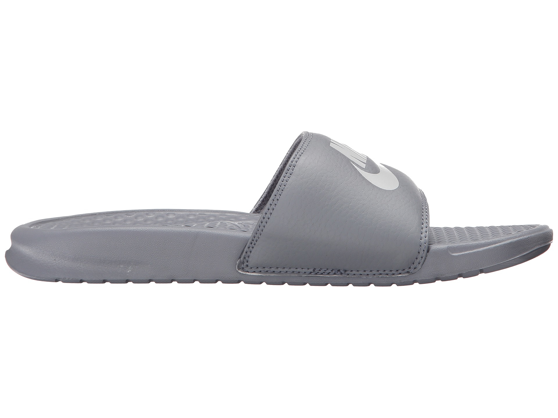 Nike Benassi Jdi Slide in Gray | Lyst