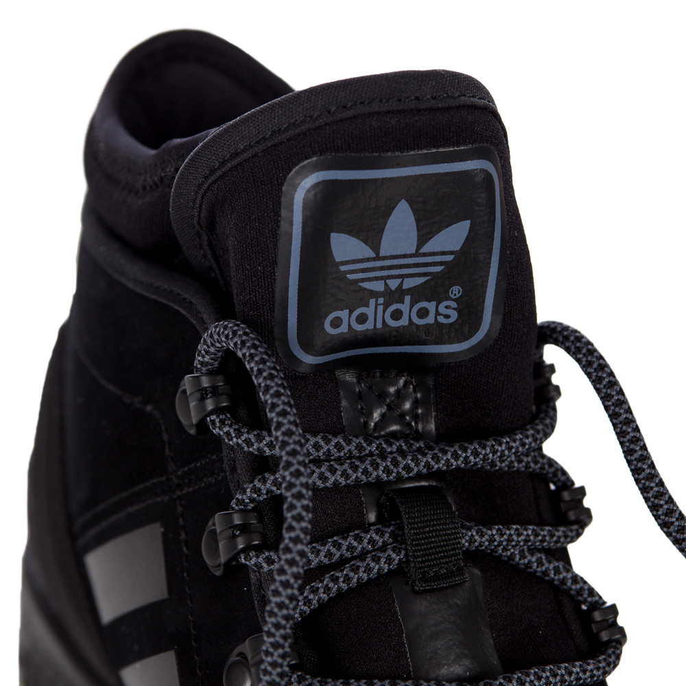 adidas Zx Flux Winter Leather Boot In Core Black for Men - Lyst