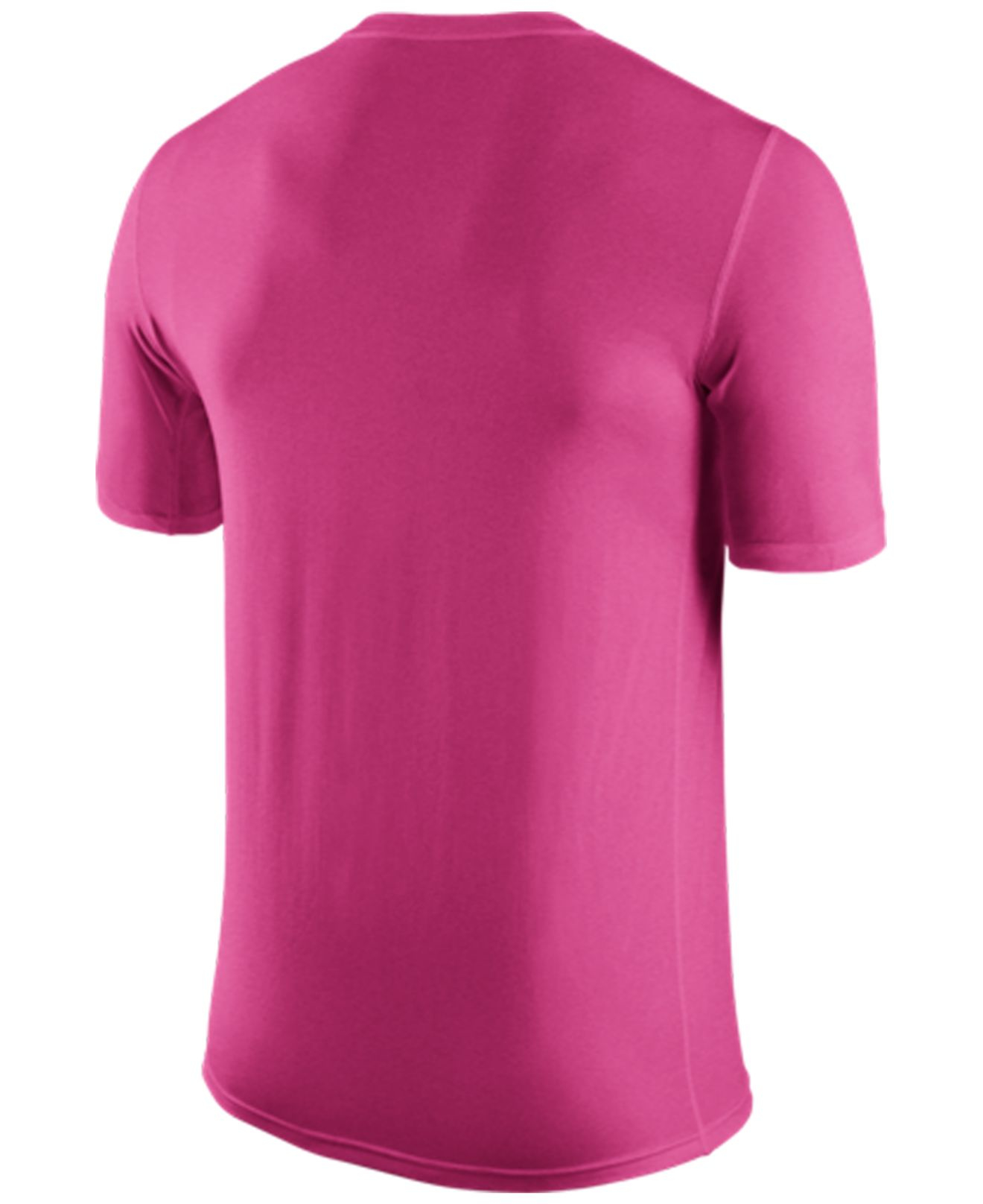 Nike Men's Carolina Panthers Breast Cancer Awareness Legend Tshirt in