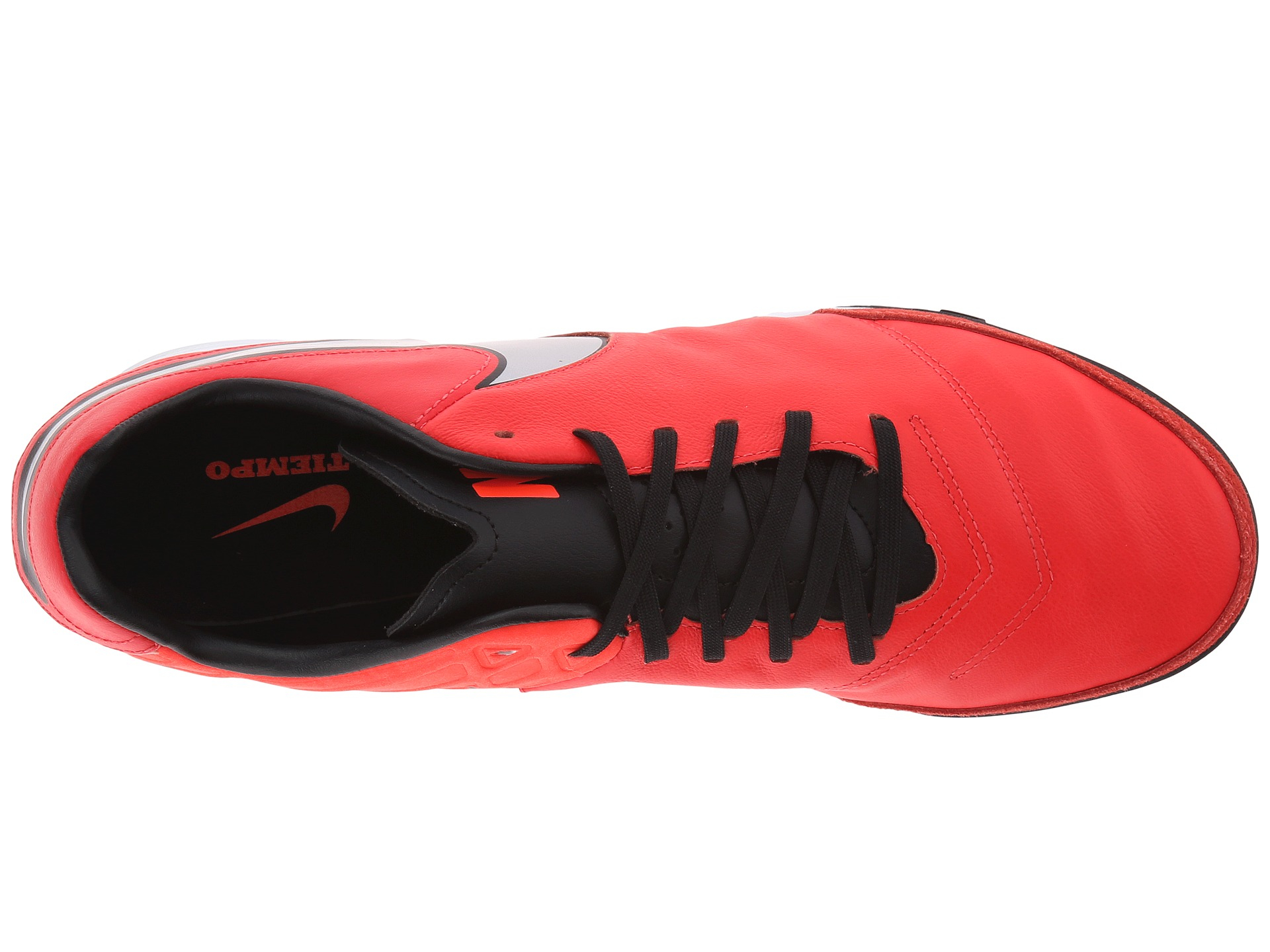 Nike Leather Tiempo Mystic V Tf in Red for Men | Lyst