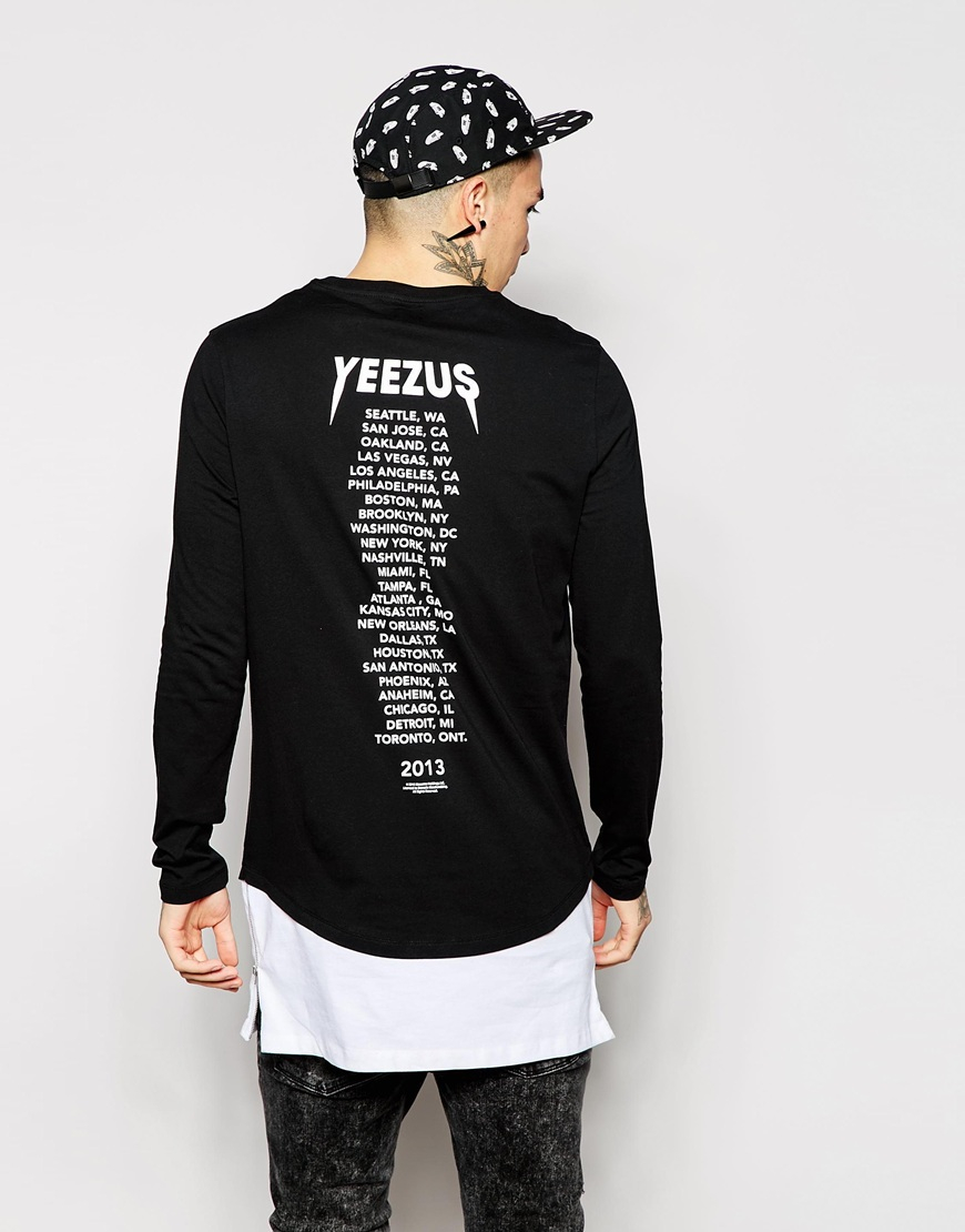 yeezus oversized shirt