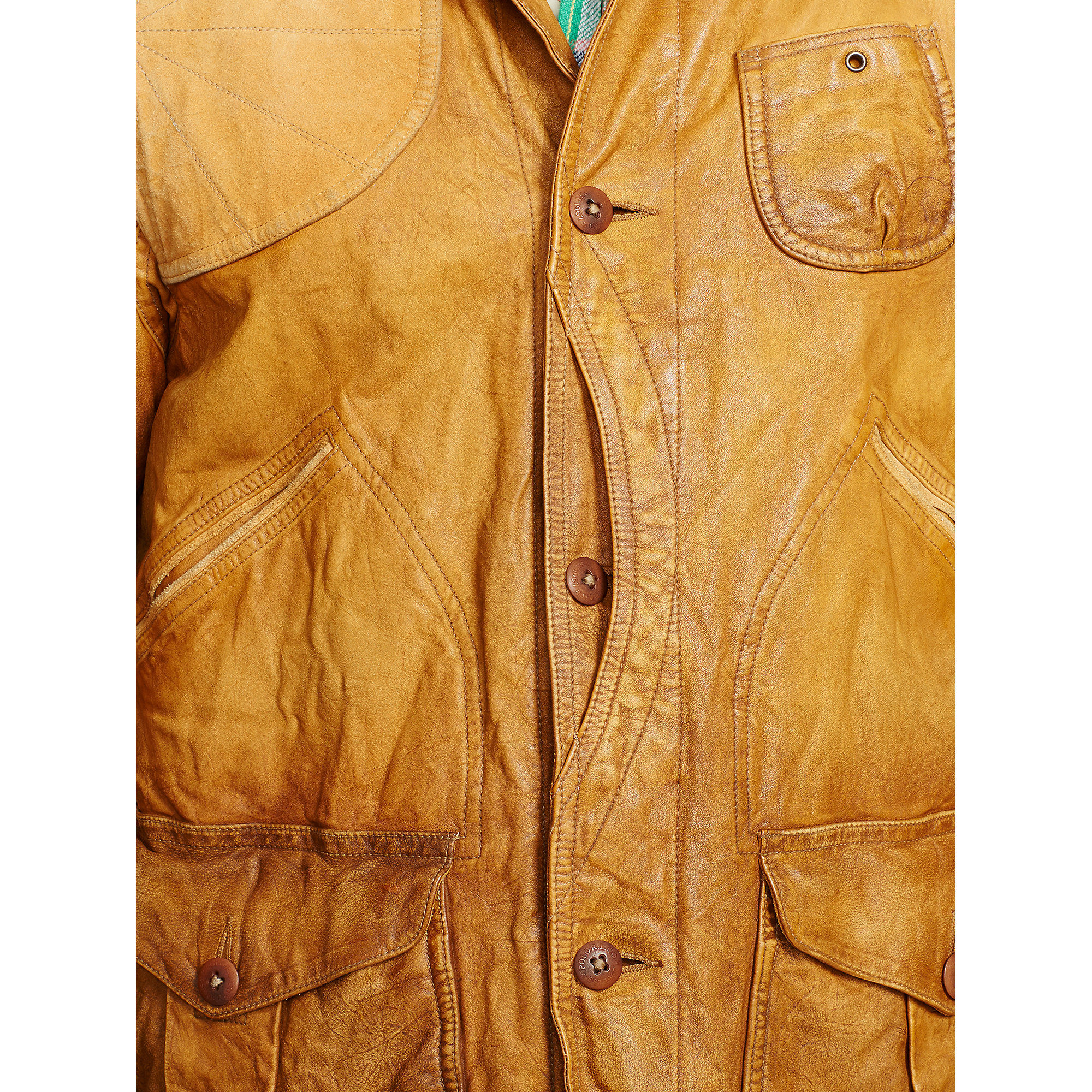 Lyst - Polo Ralph Lauren Leather Hunting Jacket in Brown for Men