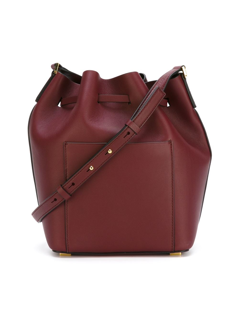 Michael Kors Miranda Medium Bucket Bag in Red Lyst