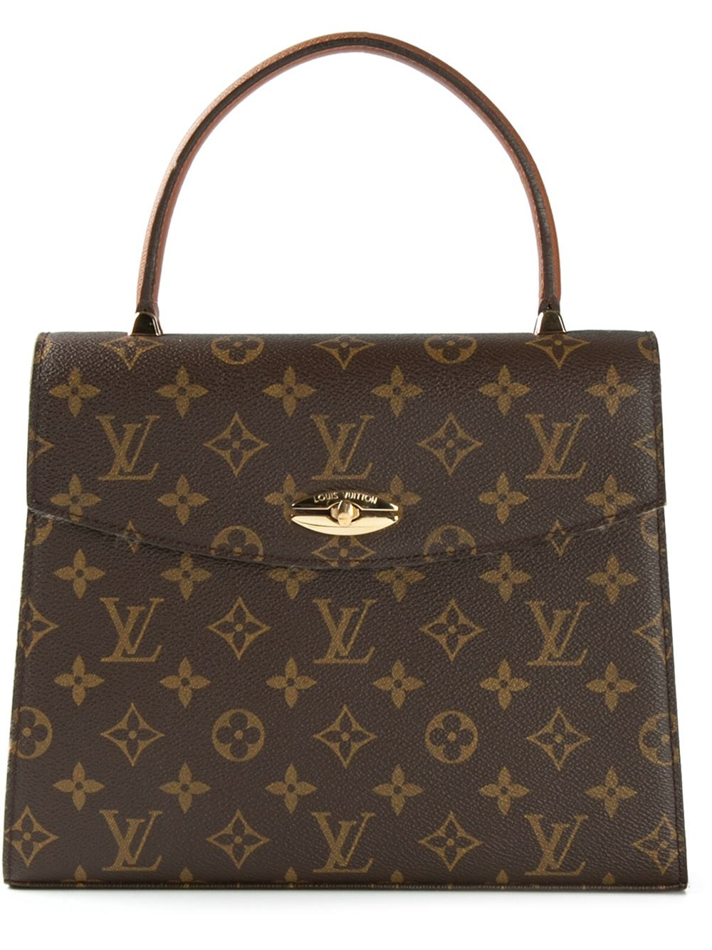 Pre-owned Louis Vuitton 1999 Malesherbes Monogram Tote Bag In