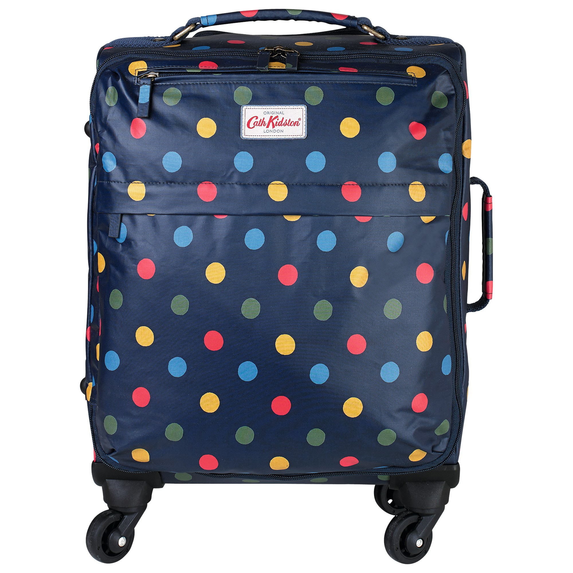 Cath Kidston Button Spot 4-Wheel 50Cm Cabin Suitcase in Blue | Lyst UK