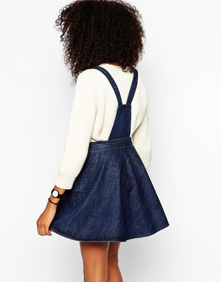 monki dungaree dress