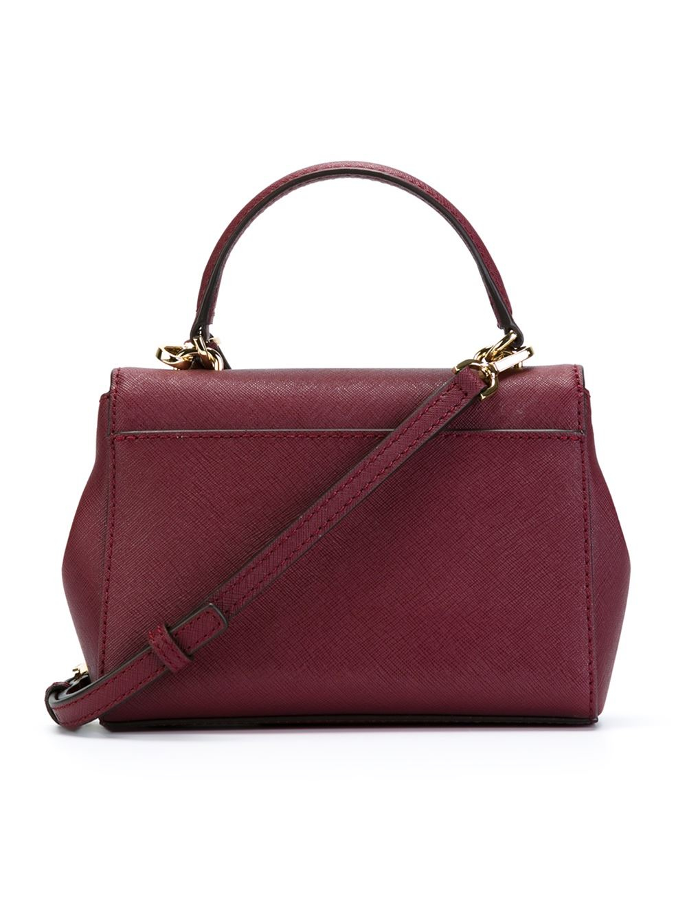 MICHAEL Michael Kors Ava Extra-Small Cross-Body Bag in Red - Lyst