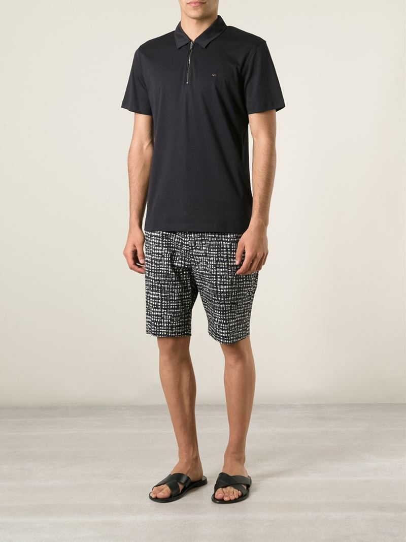 17 Black Shirt Zip Gif