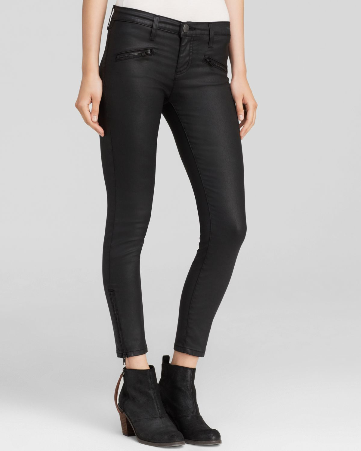 current elliott coated jeans