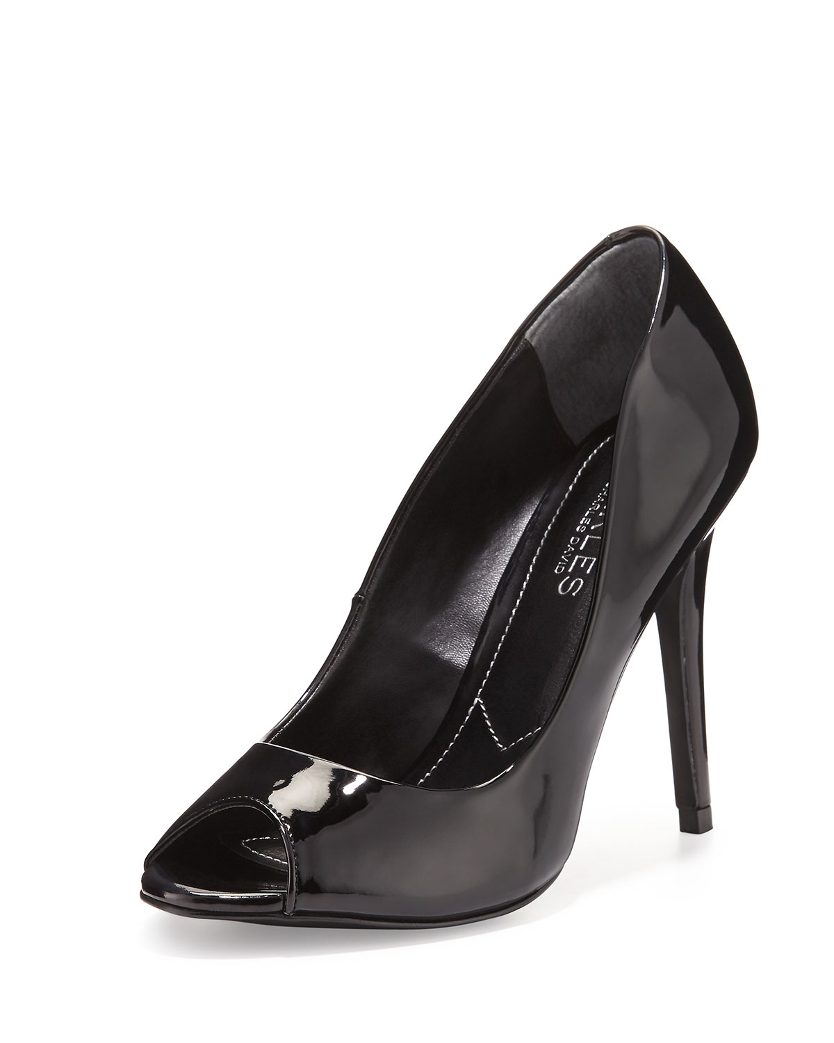 charles david patent leather pumps