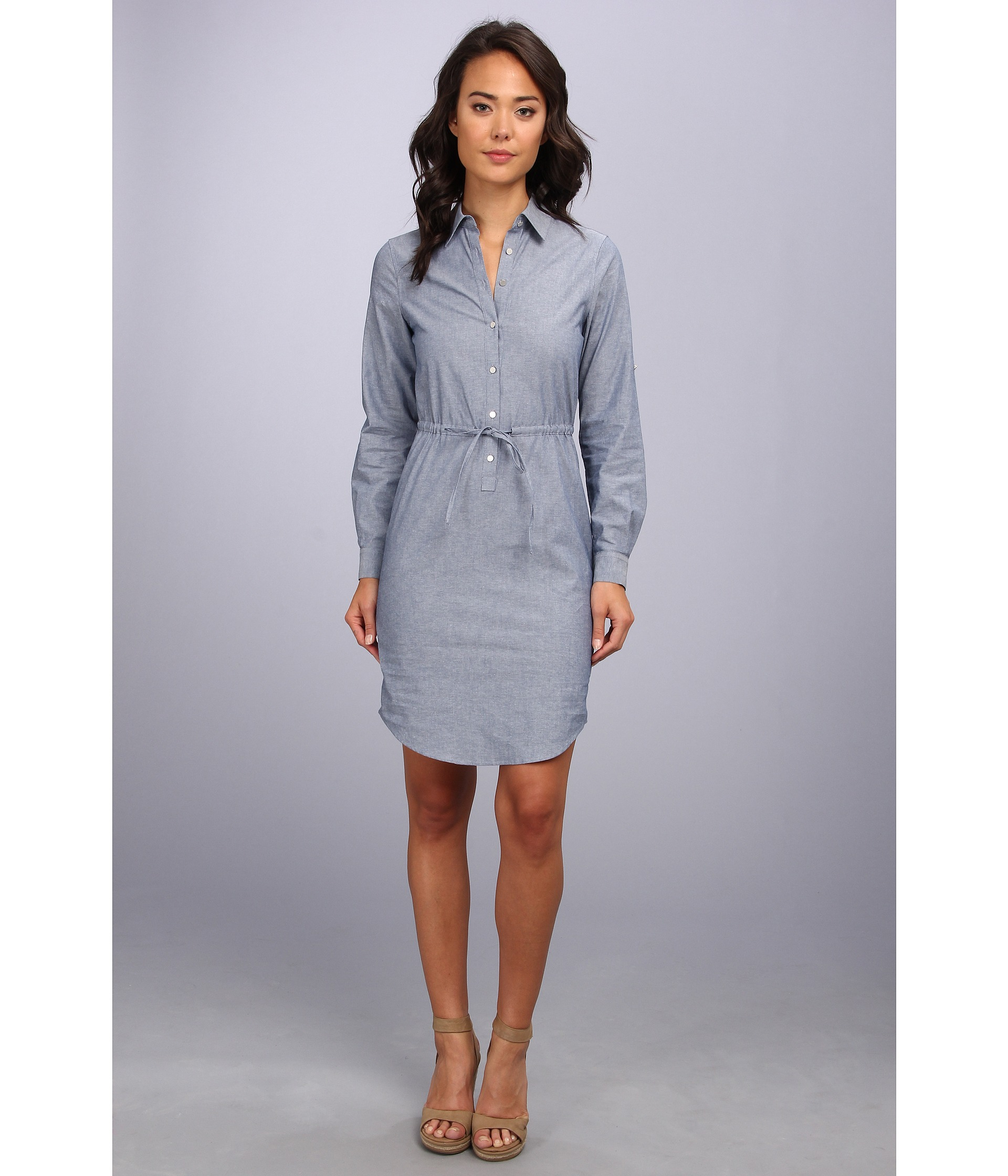 calvin klein shirtdress