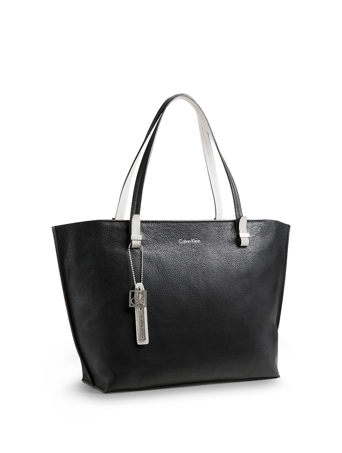calvin klein bag black and white