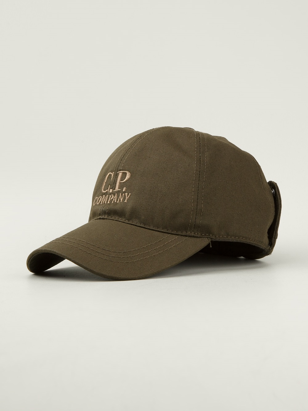 C.P. Company Goggle Back Baseball Cap in Green for Men | Lyst