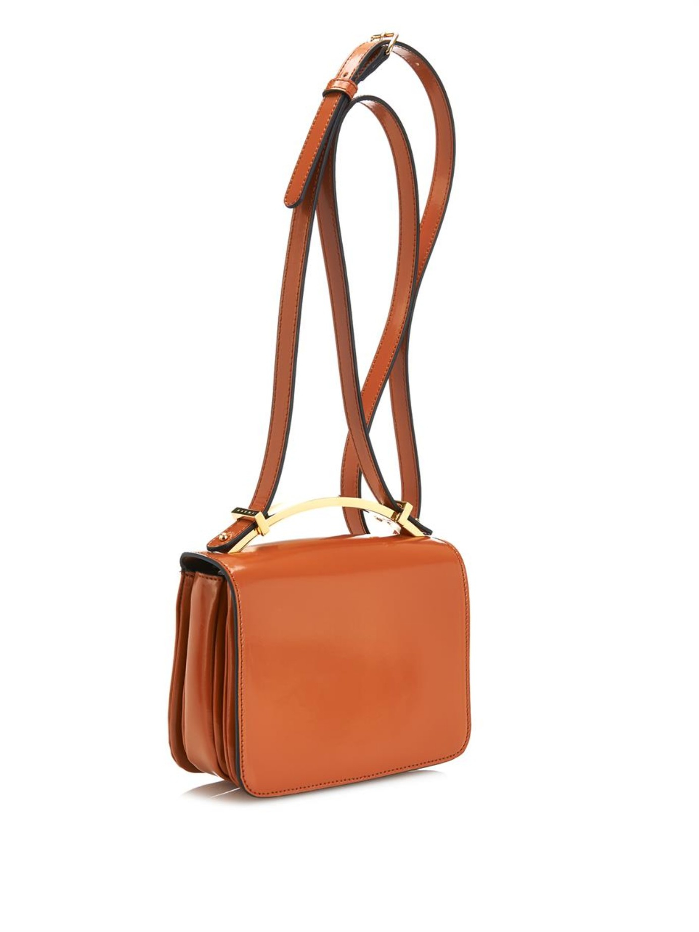 Sculpture Leather Cross Body Bag Sculpture Leather Cross Body Bag