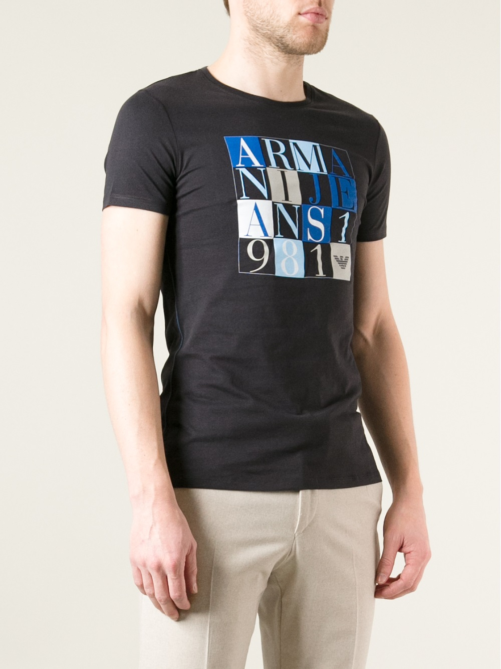 Armani jeans grey t shirt Armani jeans grey t shirt