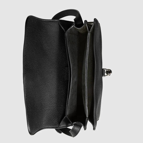Gucci Jackie Soft Leather Shoulder Bag in Black Leather (Black) - Lyst