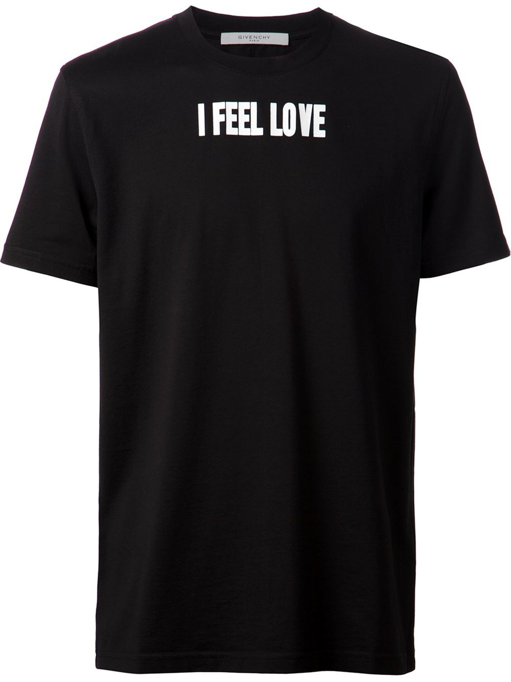 Givenchy I Feel Love T-Shirt in Black 
