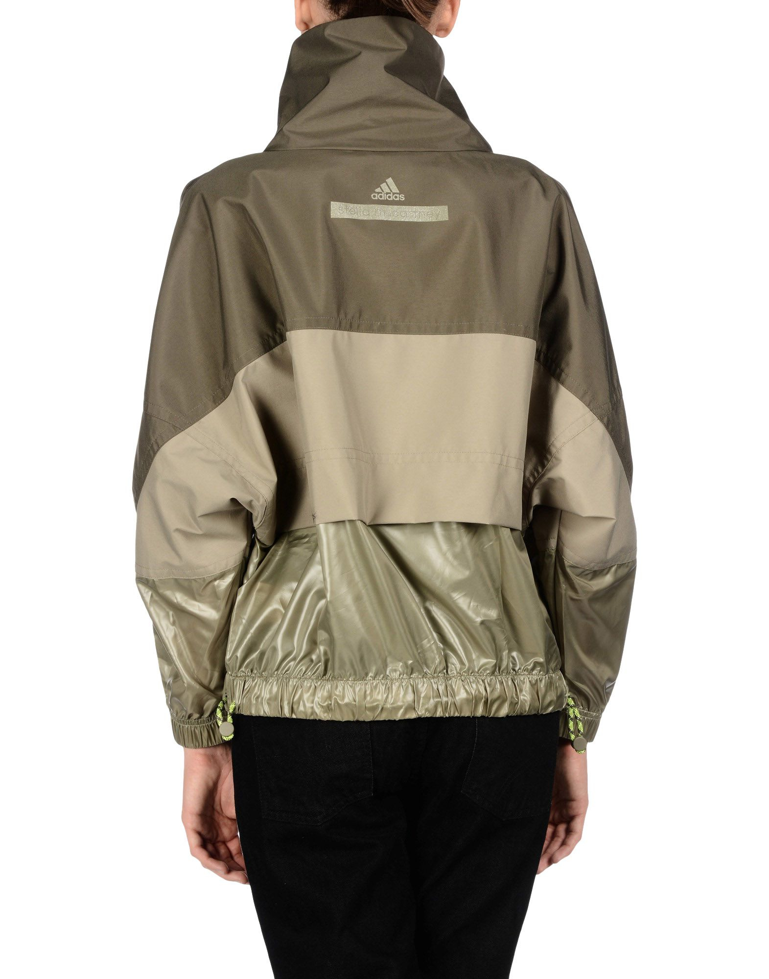 adidas By Stella McCartney Synthetic Jacket in Khaki (Natural) - Lyst