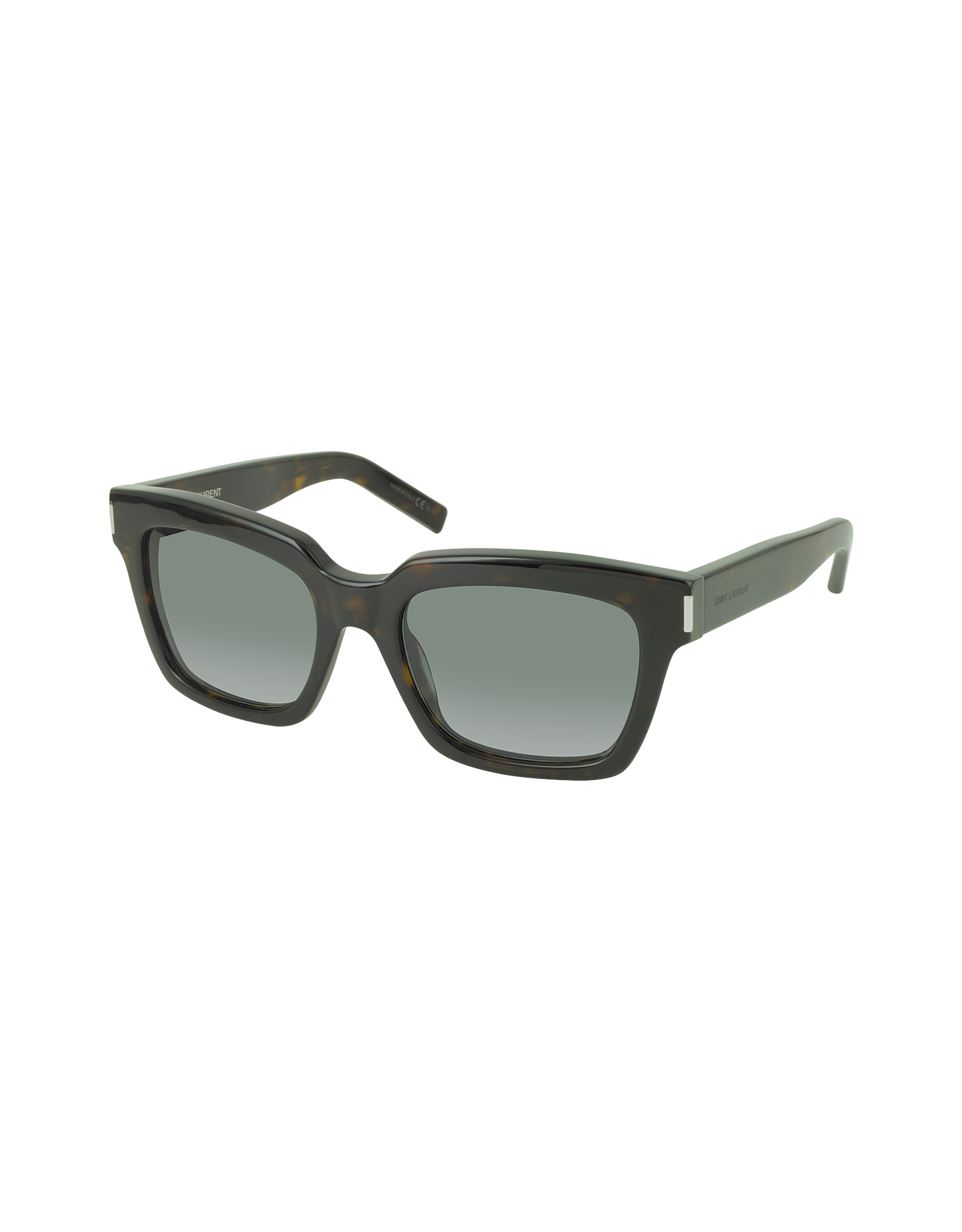 Lyst - Saint Laurent Bold 1 086Hd Dark Havana Women'S Sunglasses in Black