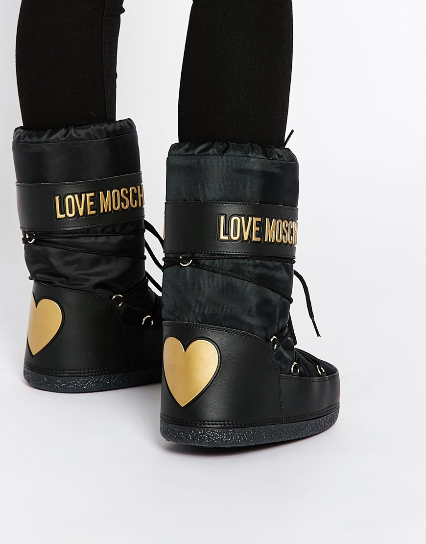love moschino boots sale