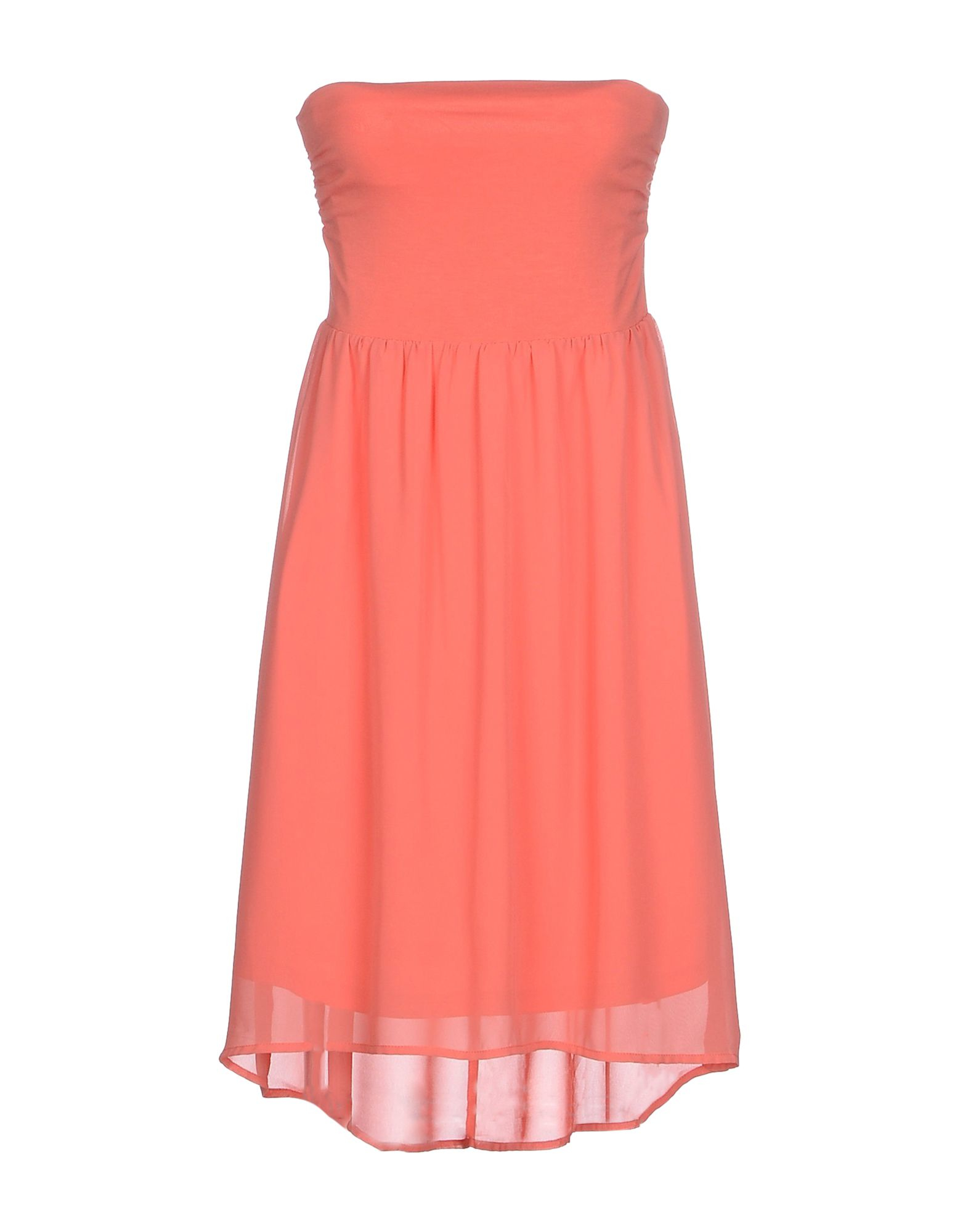 Vero Moda Short Dress in Pink (Salmon pink) Lyst