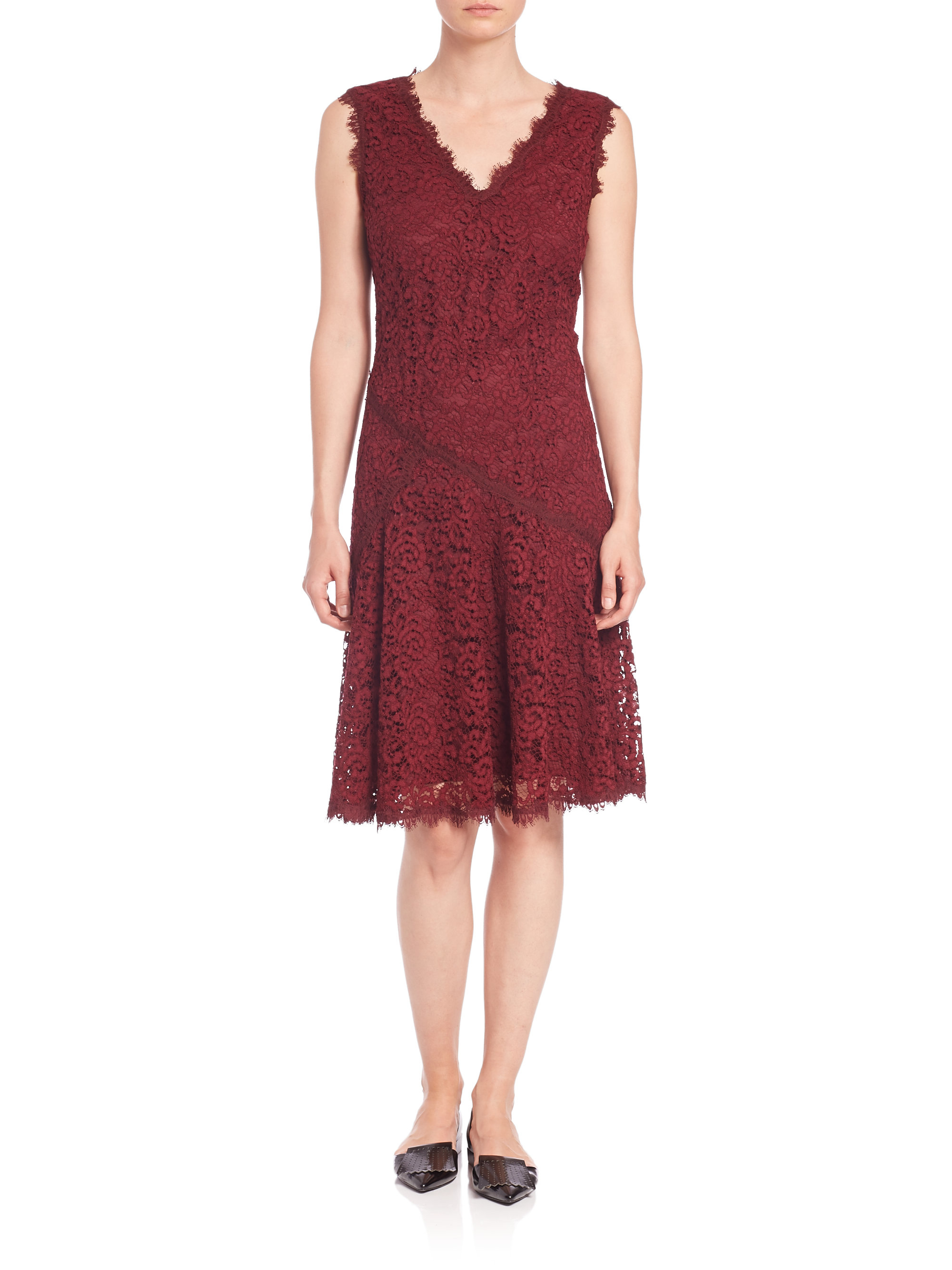 tory burch fit and flare dress